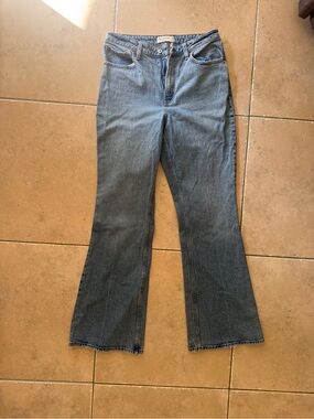 Abercrombie & Fitch Light Blue Flared Women's Jeans